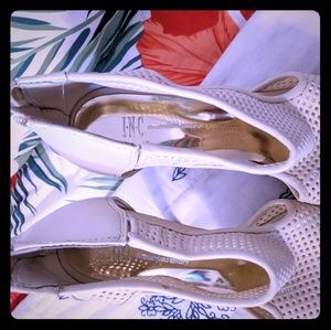 I.N.C white heels
